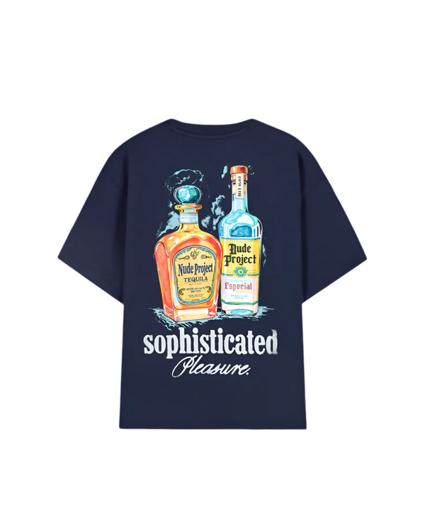 Polera Nude Project Pleasures Tee Navy