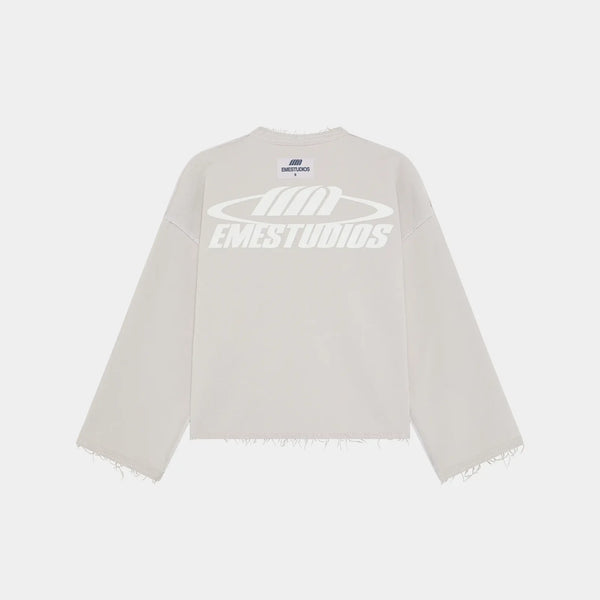Eme Studios Suit Off Sand Oversized Crewneck