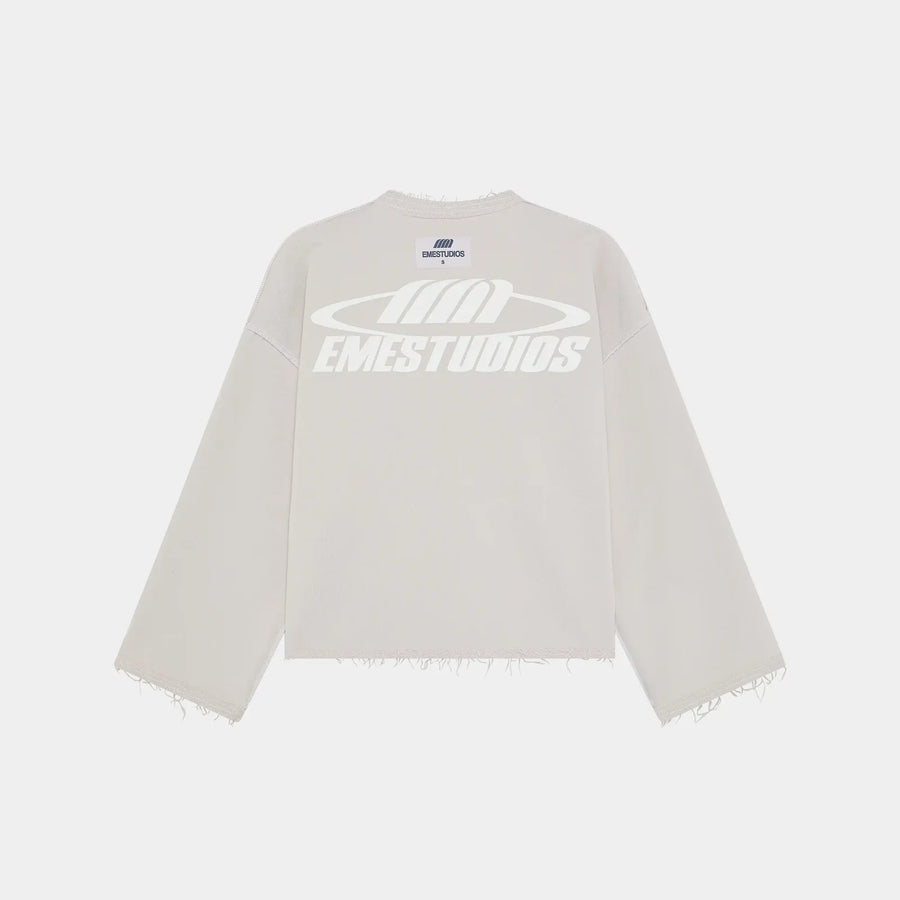 Eme Studios Suit Off Sand Oversized Crewneck
