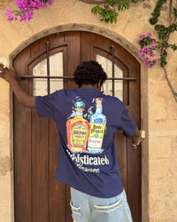 Polera Nude Project Pleasures Tee Navy