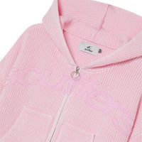 Scuffers New Light Pink Buzz Knit Zipper