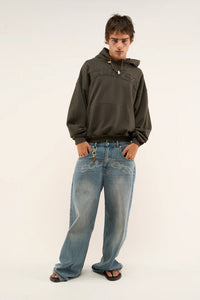 Poleron Scuffers Raw Dark Hoodie