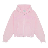Scuffers New Light Pink Buzz Knit Zipper