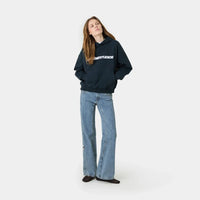 Poleron Eme Studios Metro Navy Oversized