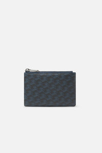 Scuffers Monogram Navy Keychain Wallet