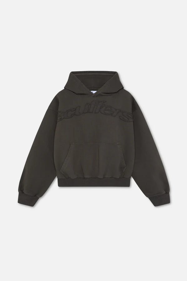 Poleron Scuffers Raw Dark Hoodie