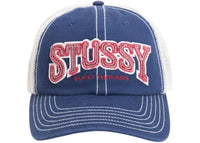 Gorro Stüssy Burly Threads Trucker Navy