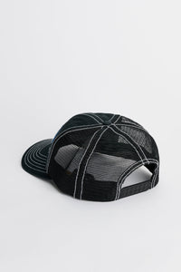 Gorro Stüssy Burly Threads Trucker Black