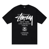 Polera Stussy World Tour Black