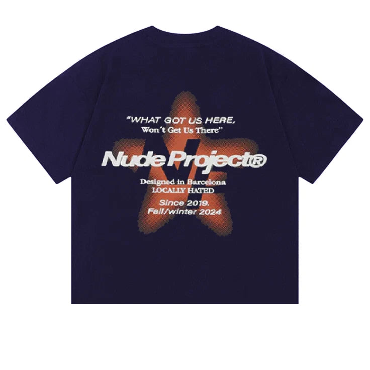 Polera Nude Project Seoul Navy